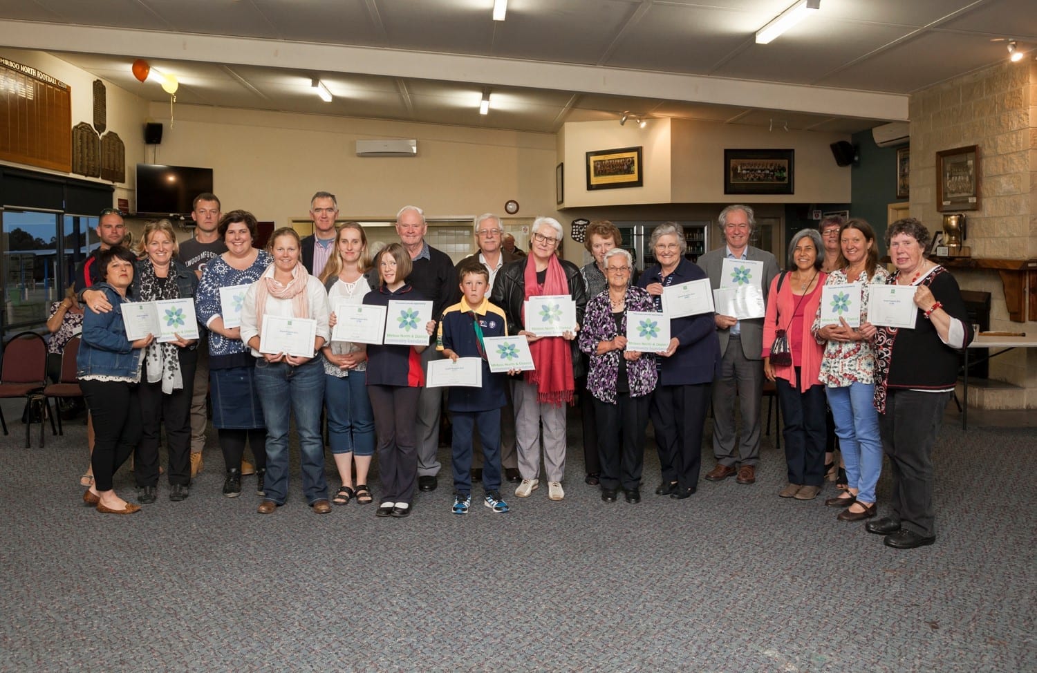 2016 Comm Grant recipient group photo