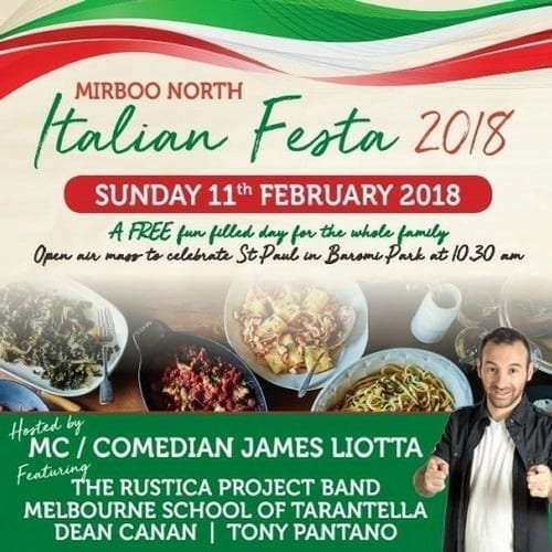 Italian Festa 2018 - Mirboo North And District Community Foundation